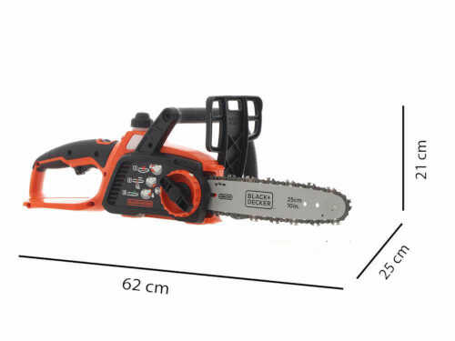 Αλυσοπρίονο Μπαταρίας 18V 2.0Ah Λάμα 25cm Σετ Διαστάσεις